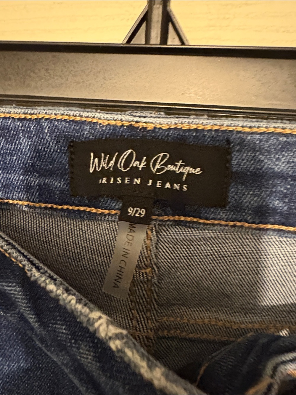 High-Rise Flare Jeans with Raw Hem - Picture 3 of 6